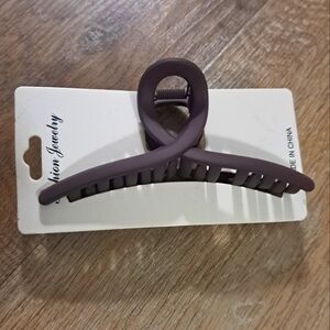 Fashion Jewelry Purplish Brownish Medium / Large Hair Clip New